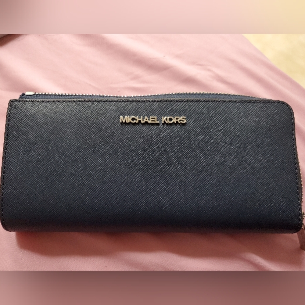 Michael kors Navy blue wallet